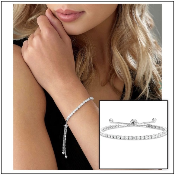 Rosce, nib, WINSLET, adjustable tennis bracelet - Picture 1 of 7